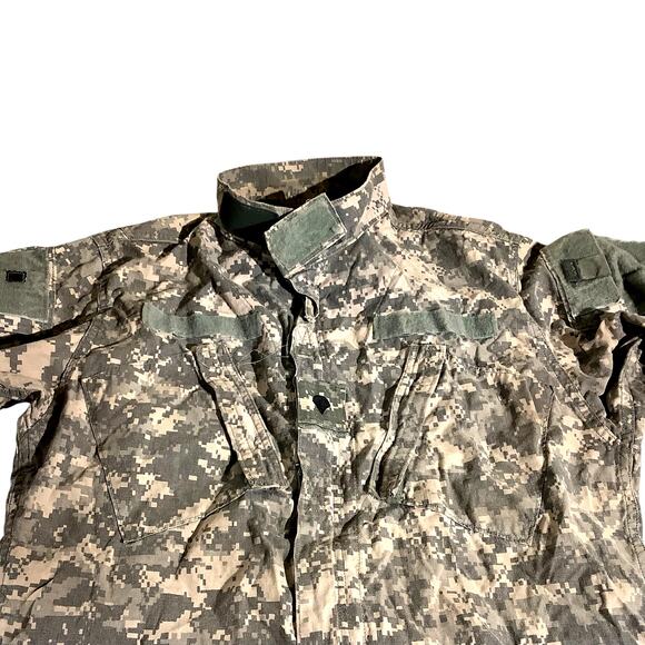 UNIVERSAL COAT, ARMY COMBAT UNIFORM, FLAME RESISTANT, EUC, SIZE: MEDIUM/LONG - Picture 4 of 6